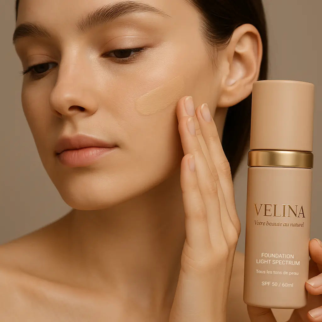 Fond de Teint Biomimétique (30ml) – Soin naturel par Velina | Un rituel doux, simple et authentique