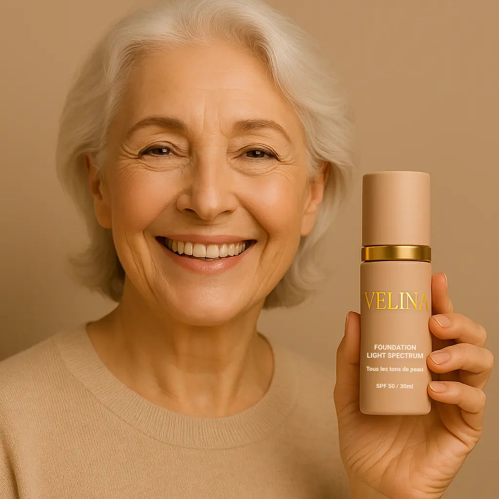 Fond de Teint Biomimétique (30ml) – Soin naturel par Velina | Un rituel doux, simple et authentique
