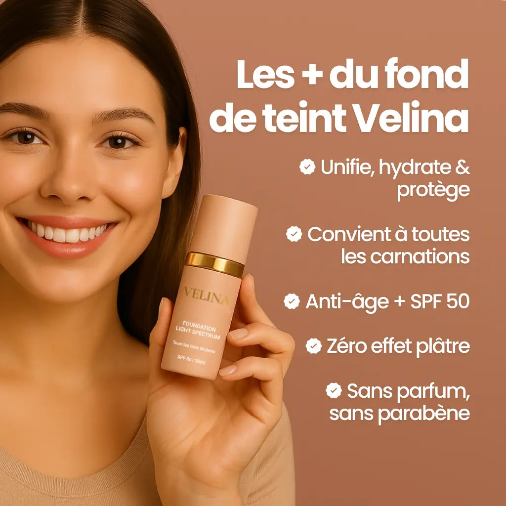 Fond de Teint Biomimétique (30ml) – Soin naturel par Velina | Un rituel doux, simple et authentique