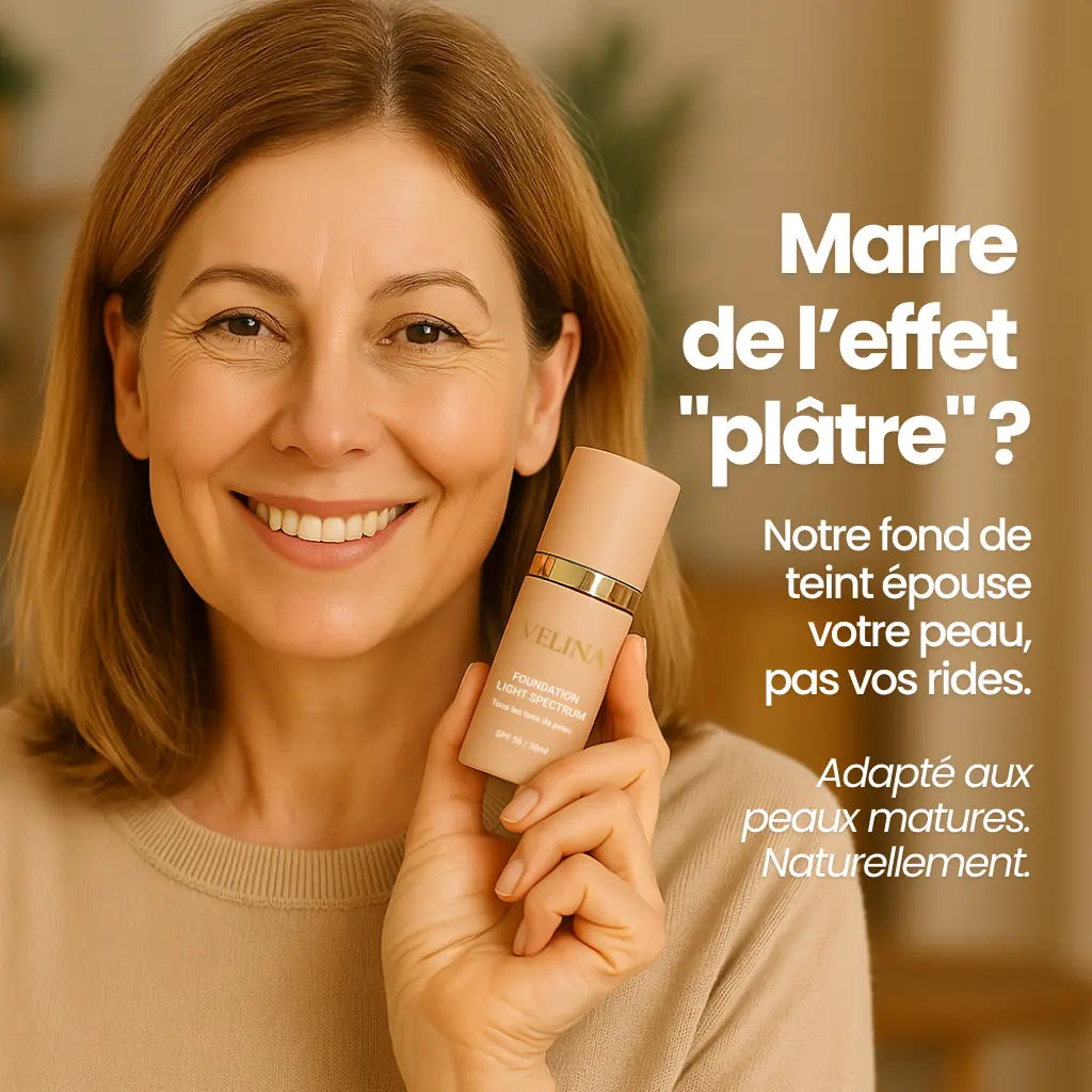 Fond de Teint Biomimétique (30ml) – Soin naturel par Velina | Un rituel doux, simple et authentique